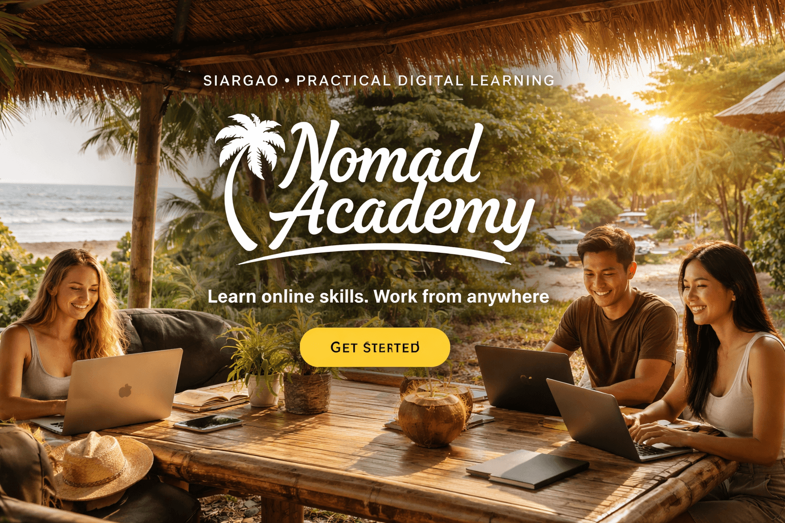 Nomad Academy featured academy banner